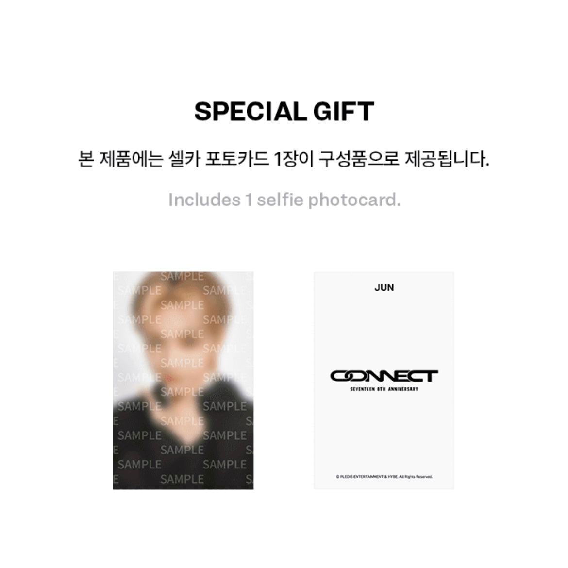SEVENTEEN- 8 ANNIVERSARY JUN EARRINGS