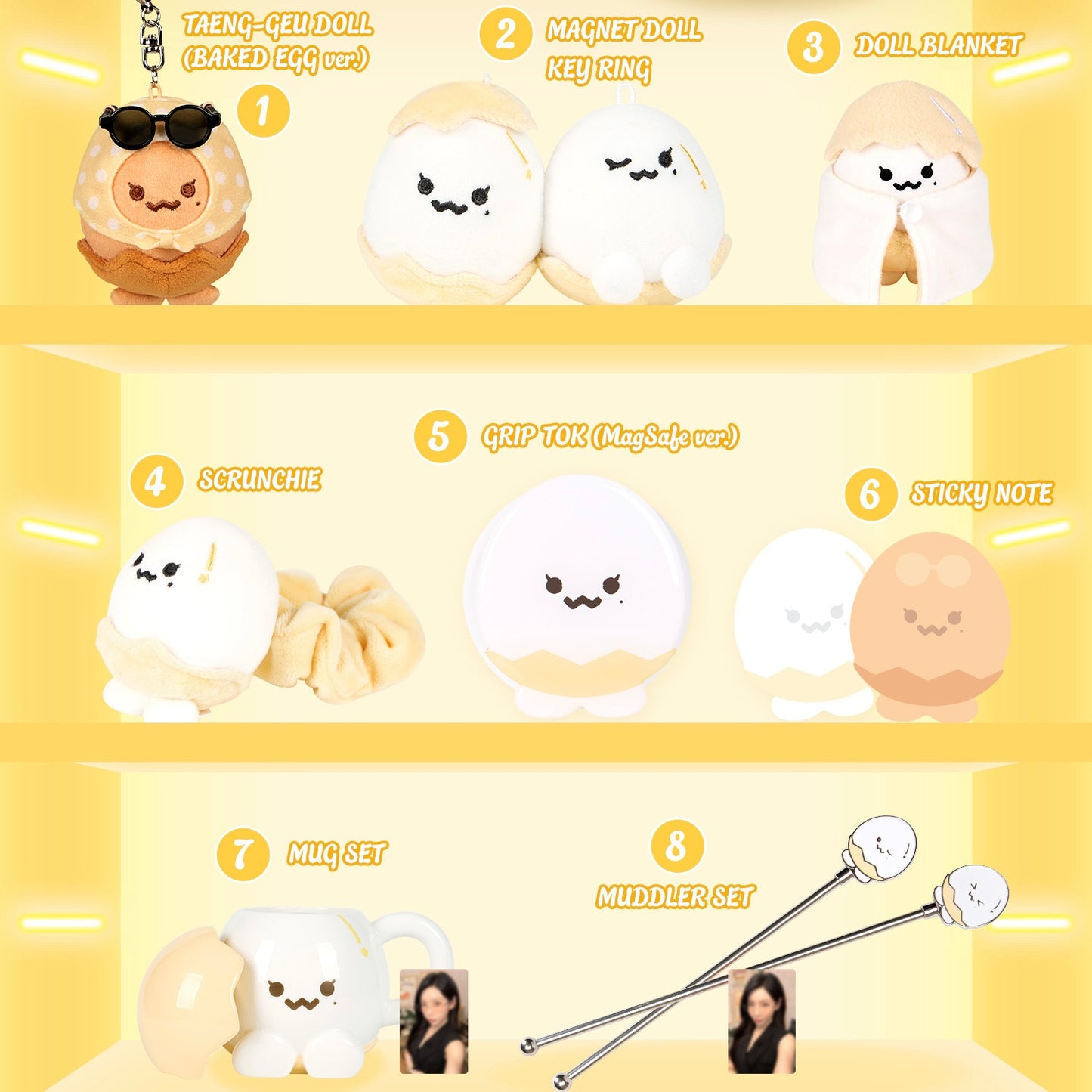 TAEYEON - TAENG-GEU 'TAENG-GEU-RU-RU OFFICIAL MERCHANDISE