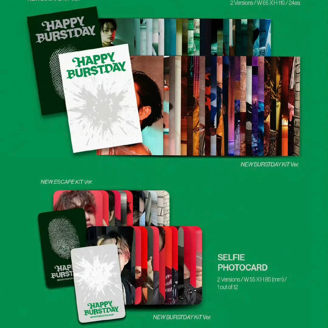 SEVENTEEN - 5th Album [HAPPY BURSTDAY] (KiT Ver.)
