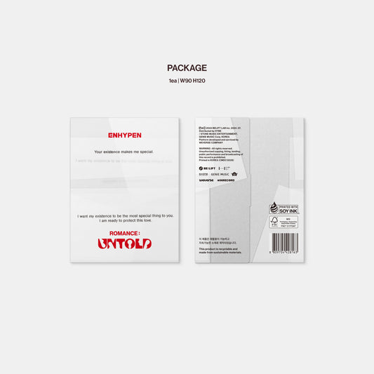 ENHYPEN - 2nd Album [ROMANCE : UNTOLD] (Weverse Albums ver.)