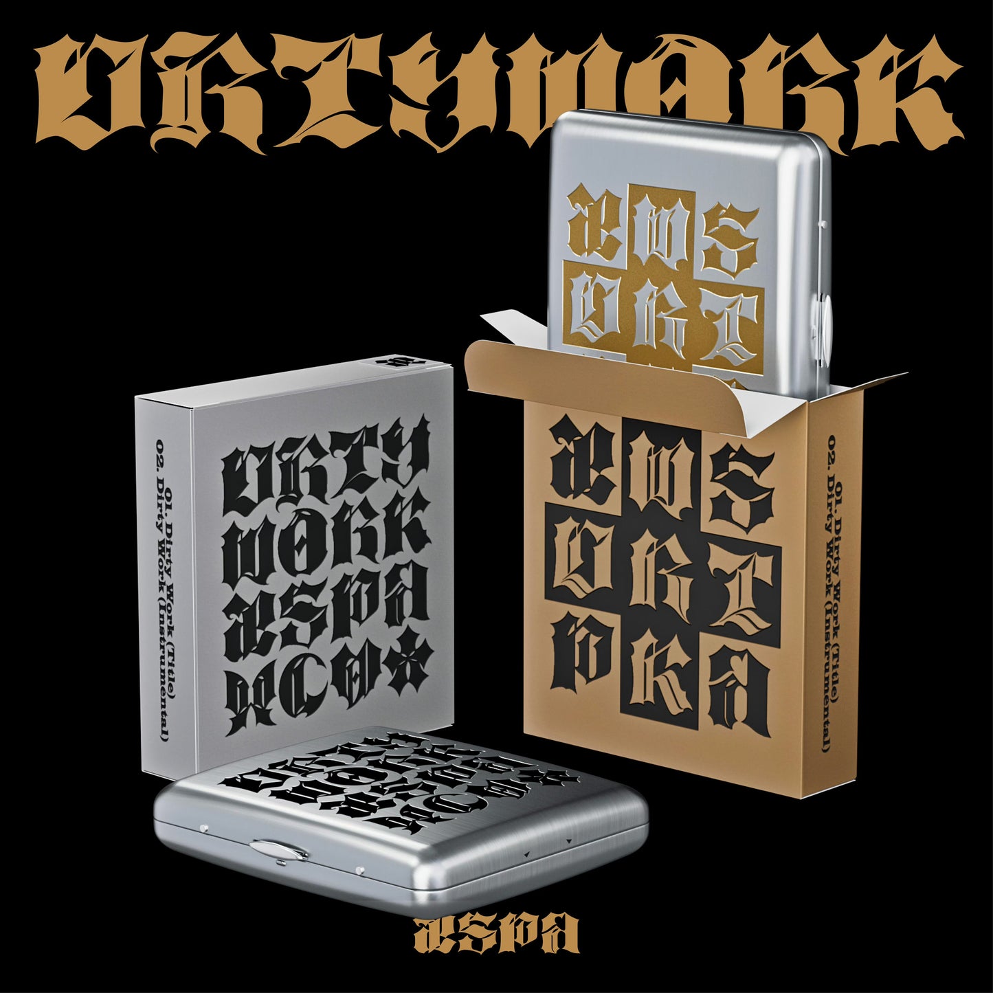 aespa - Single Album [Dirty Work] (Dirty Case Ver.) (Random Ver.)