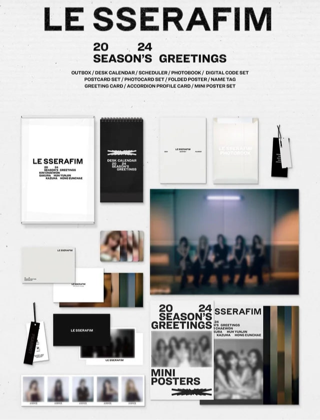 LE SSERAFIM - 2024 Season's Greetings