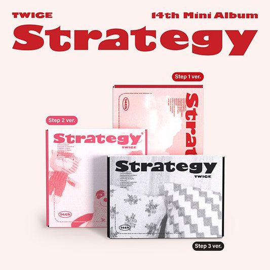 TWICE - 14TH MINI ALBUM [STRATEGY] (Random Ver.)