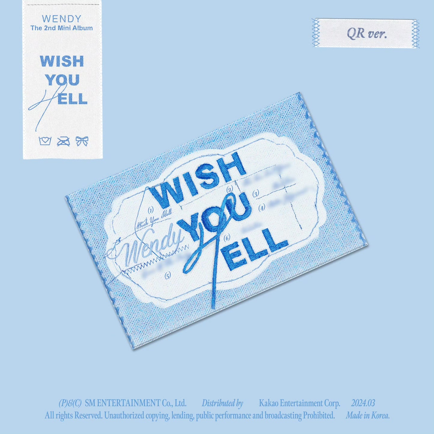 RED VELVET- WENDY - The 2nd Mini Album [Wish You Hell]