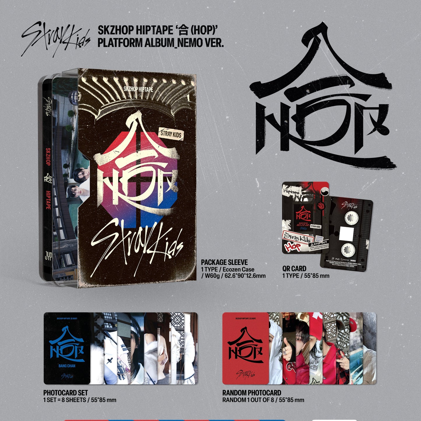 Stray Kids - SKZHOP HIPTAPE [合 (HOP)] (PLATFORM ALBUM NEMO Ver.)