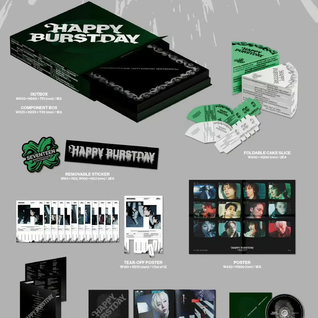 SEVENTEEN - 5th Album [HAPPY BURSTDAY]