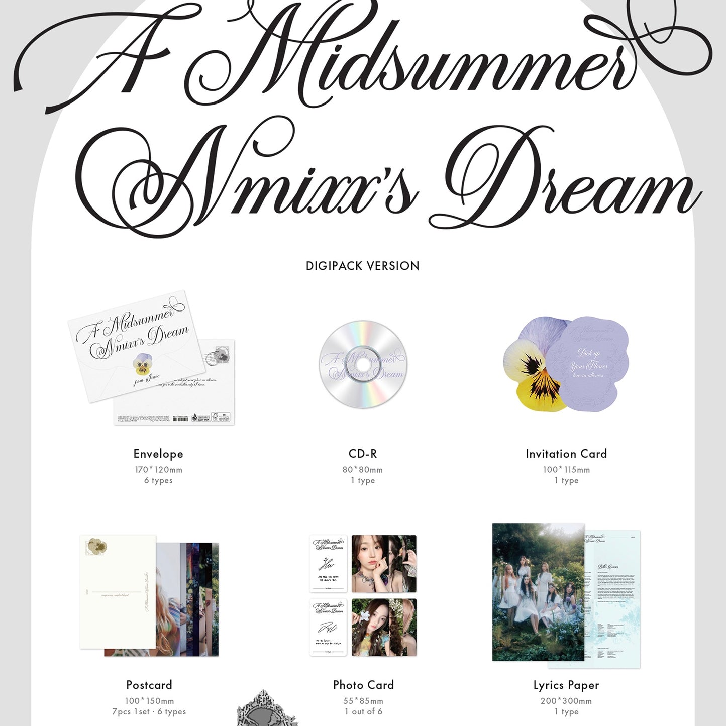 NMIXX-3rd Single [A Midsummer NMIXX’s Dream] (Digipack Ver.)