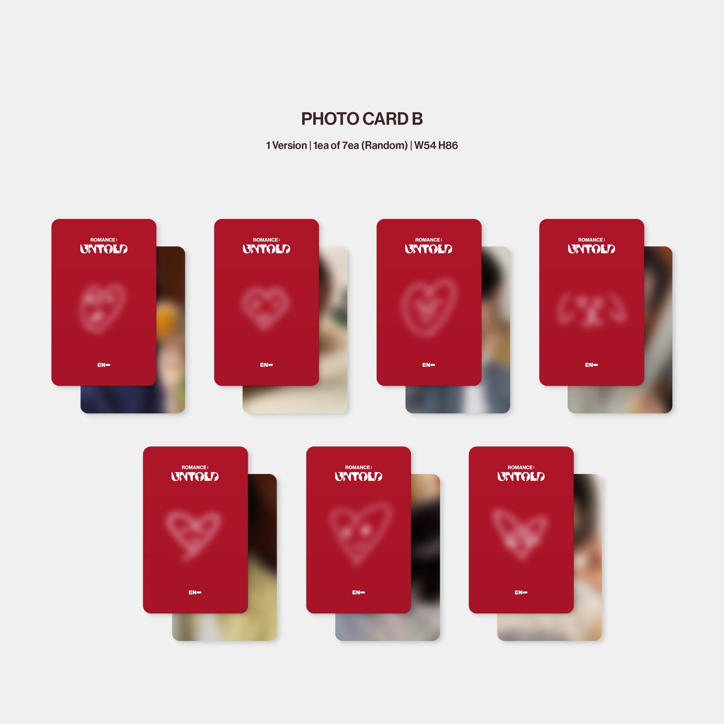 ENHYPEN - 2nd Album [ROMANCE : UNTOLD] (ENGENE ver.) (Random)