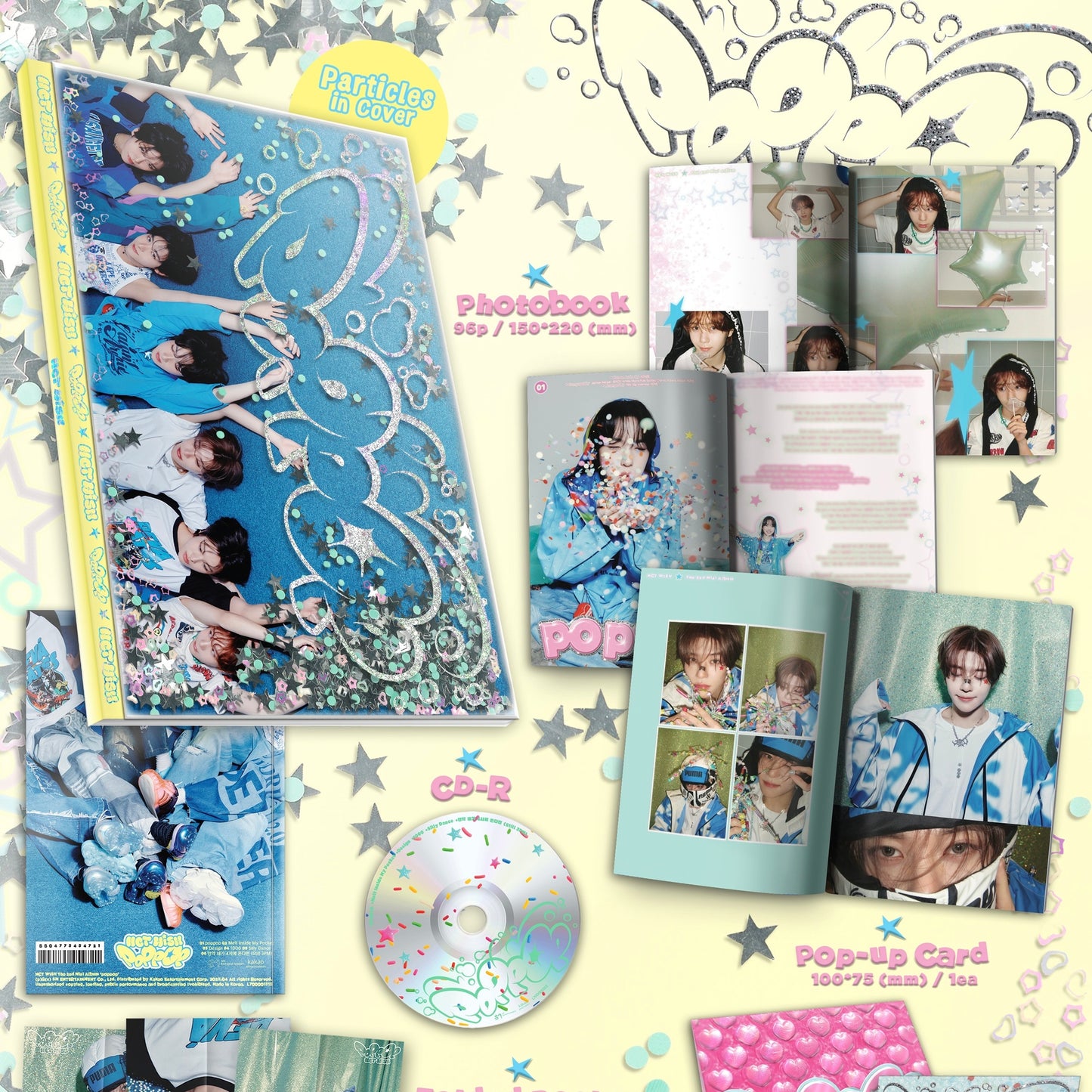 NCT WISH - 2nd Mini Album [poppop] (Photobook Ver.)