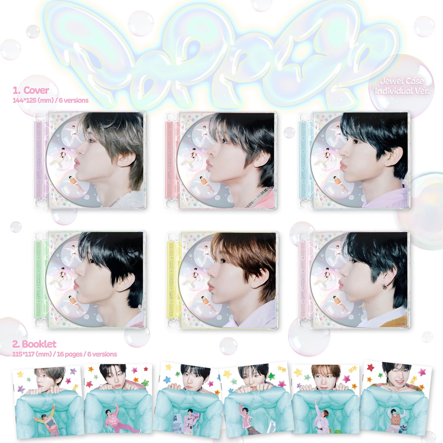 NCT WISH - 2nd Mini Album [poppop] (Jewel Case Ver.)