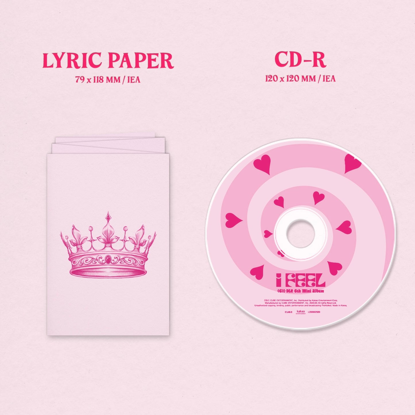 I-DLE - 6th Mini Album [I feel] (Jewel Ver.)