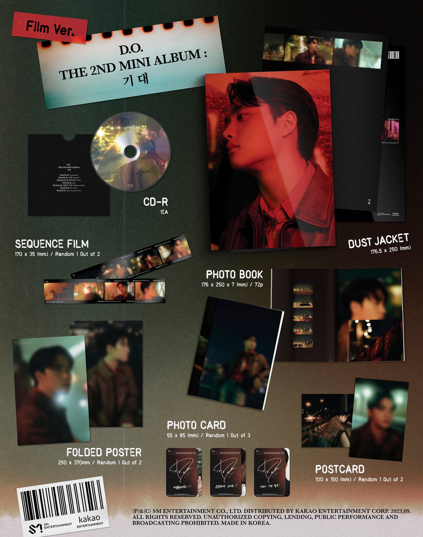 EXO- D.O. - The 2nd Mini Album [기대]