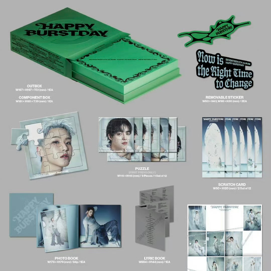 SEVENTEEN - 5th Album [HAPPY BURSTDAY]