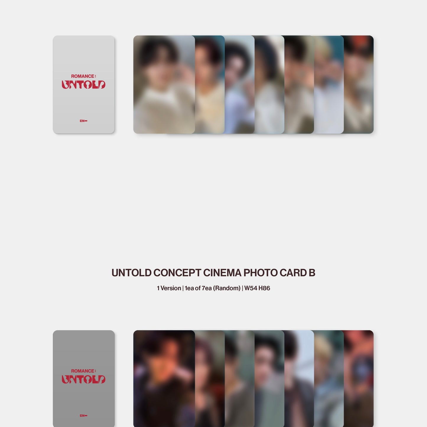 ENHYPEN - 2nd Album [ROMANCE : UNTOLD] (Weverse Albums ver.)