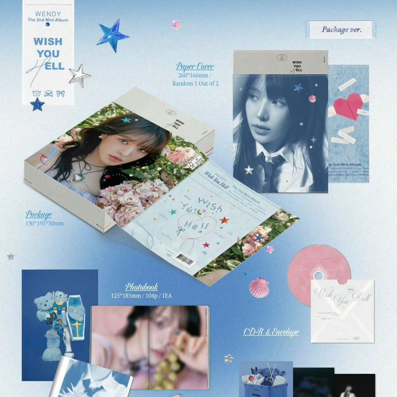 RED VELVET- WENDY - The 2nd Mini Album [Wish You Hell]