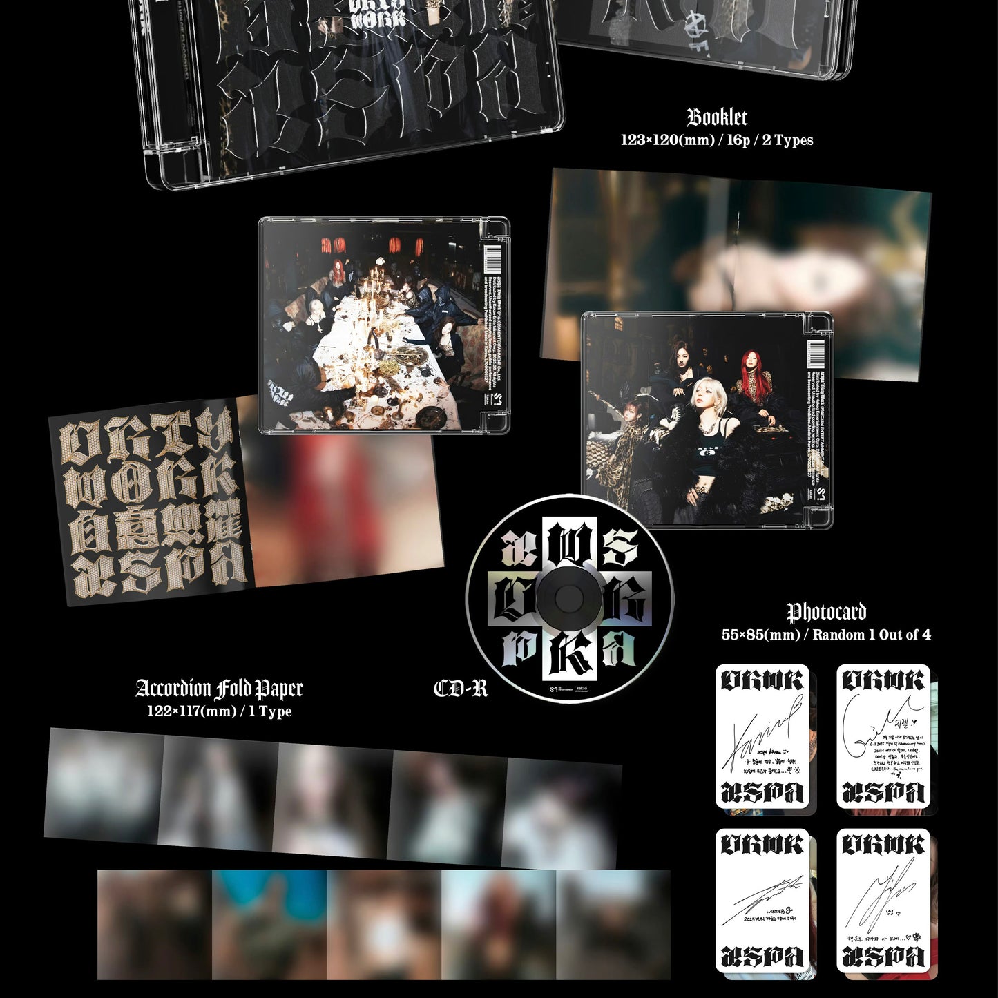 aespa - Single Album [Dirty Work] (Dirty Code Ver.) (Random Ver.)