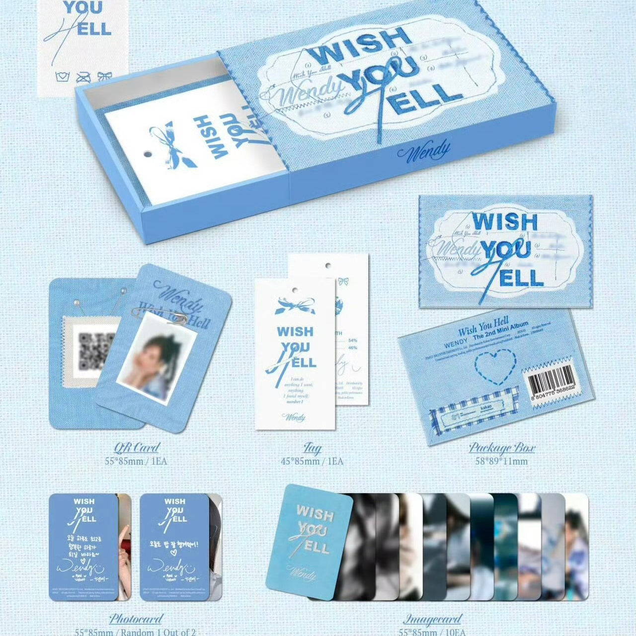 RED VELVET- WENDY - The 2nd Mini Album [Wish You Hell]