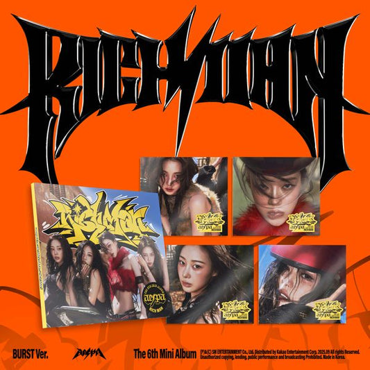 aespa - 6th Mini Album [Rich Man] (BURST Ver.) (Random Ver.)(Pre-Order Benefit)