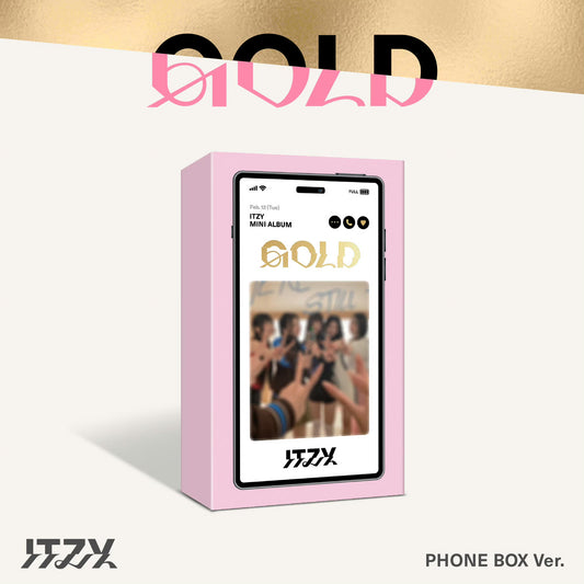 ITZY - [GOLD] (PHONE BOX Ver.)