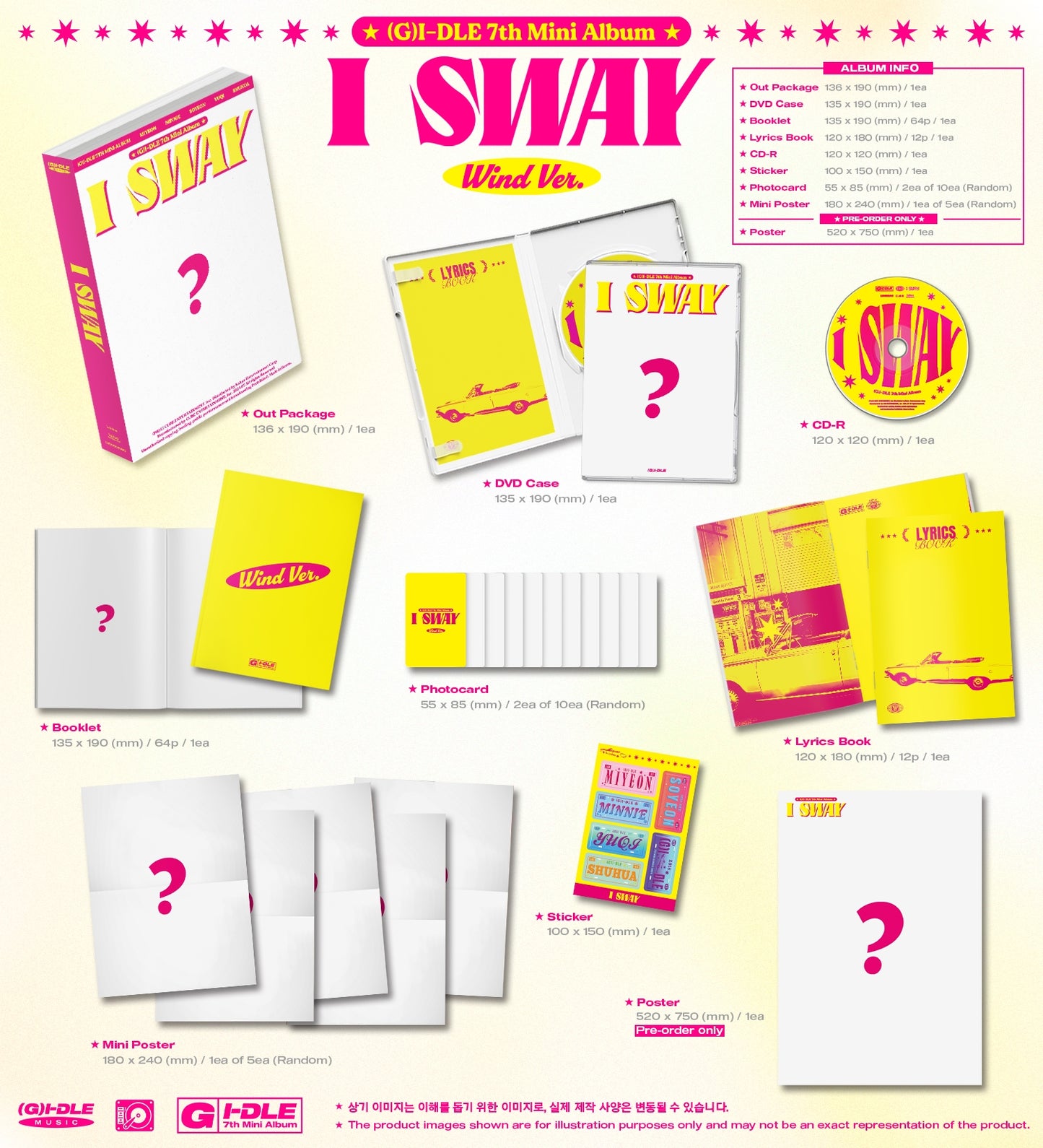 I-DLE - 7th Mini Album [I SWAY]