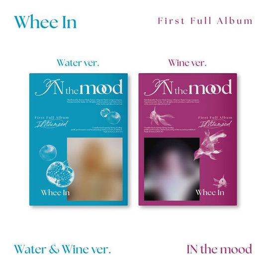 MAMAMOO- Whee In - 1st Full Album [IN the mood] (Photobook ver.)(WINE Ver.)