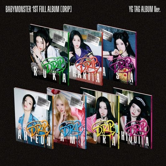 BABYMONSTER - 1st FULL Album [DRIP] (YG TAG ALBUM Ver.)