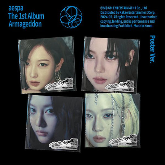 aespa - The 1st Album [Armageddon] (Poster Ver.)