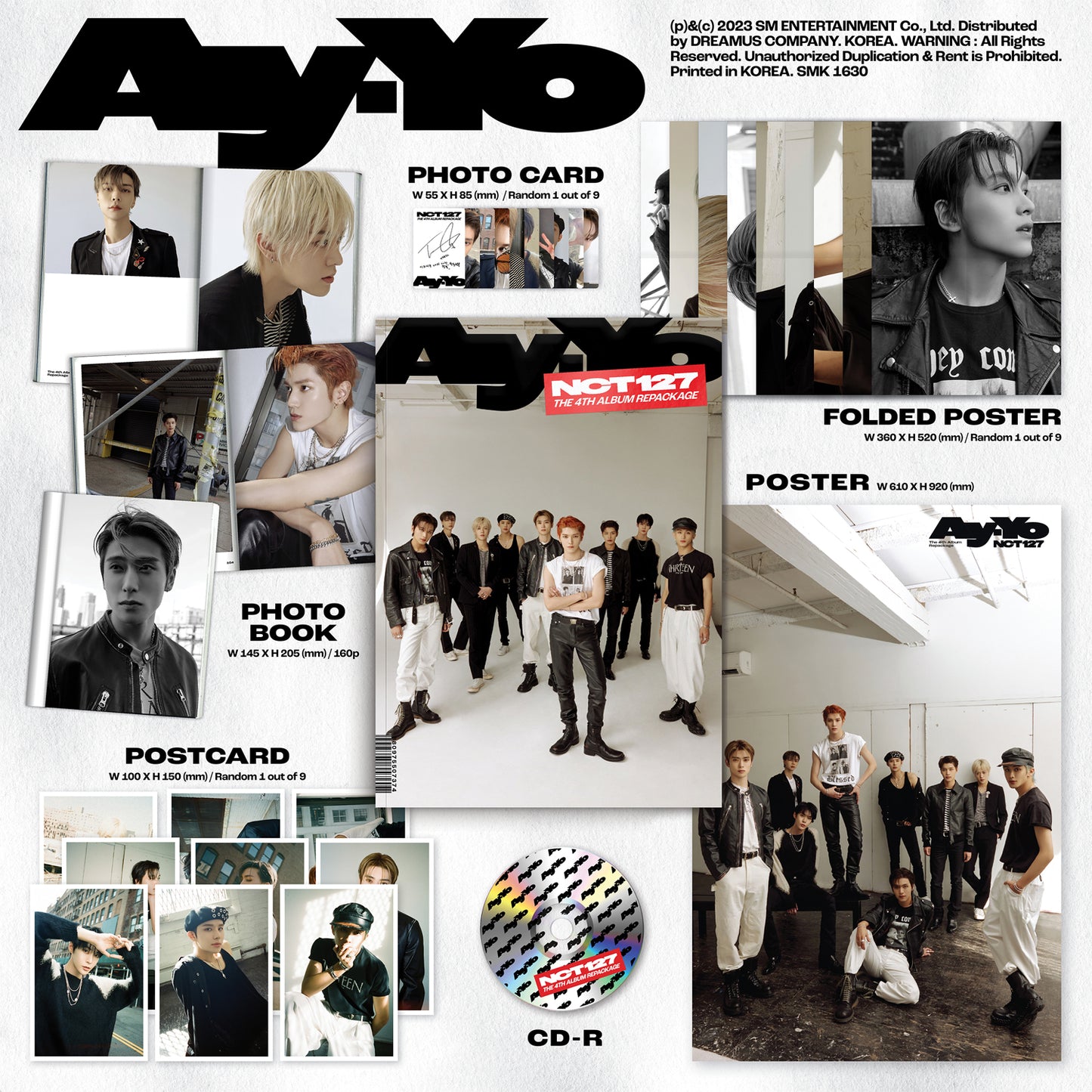 NCT 127 - The 4th Album Repackage [Ay-Yo]