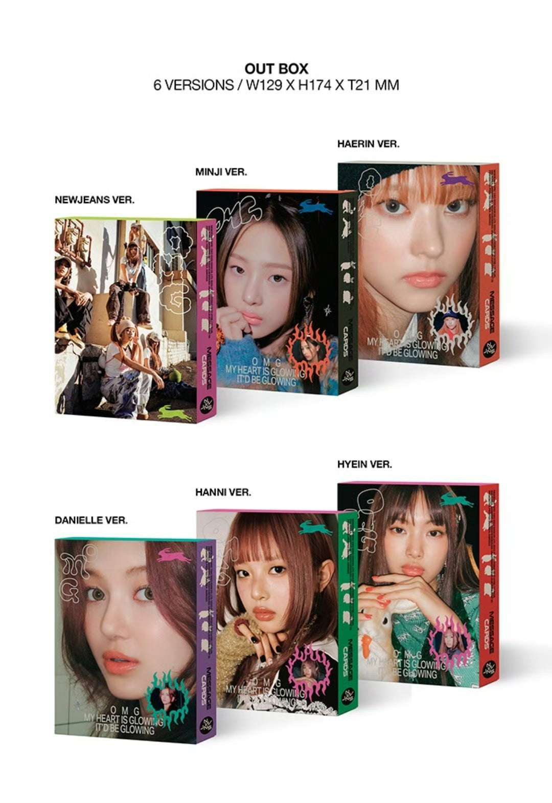 NewJeans - [NewJeans 1st Single 'OMG'] (Message Card ver.)
